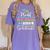 Proud Great Grandma Of Kindergarten Graduate 2024 Graduation Women's Comfort Colors T-Shirt Violet