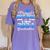 Proud Great Uncle Of Two 2024 Graduate Class 2024 Graduation Women's Comfort Colors T-Shirt Violet