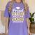 Proud Guardian Of A 2026 Graduate Class Of Graduation Women's Comfort Colors T-Shirt Violet