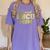 Proud HBCU Mom Graduation College Women's Comfort Colors T-Shirt Violet