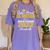 Proud Little Brother Of 2022 Graduate Class 2022 Graduation Women's Comfort Colors T-Shirt Violet