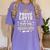 Proud Lovie Of A Class Of 2025 Graduate Senior Graduation Women's Comfort Colors T-Shirt Violet