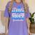 Proud Mama Of 2024 College Graduate Family 24 Graduation Women's Comfort Colors T-Shirt Violet