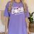 Proud Mama Of A 2026 Senior Baseball Graduation Mom Women's Comfort Colors T-Shirt Violet