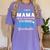 Proud Mama Of 5th Grade Graduate 2024 Elementary Graduation Women's Comfort Colors T-Shirt Violet