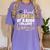 Proud Memaw Of 2026 Graduate College Graduation Women's Comfort Colors T-Shirt Violet