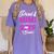 Proud MIMI Of A Class 2019 Senior Tshirt Graduation Women's Comfort Colors T-Shirt Violet