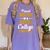 Proud Mom Of A 2021 College Graduate Senior Graduation Women's Comfort Colors T-Shirt Violet