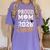 Proud Mom Of a 2026 Senior Volleyball Graduation Women's Comfort Colors T-Shirt Violet