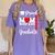 Proud Mom Of a Class Of 2025 Graduate Senior Mom Graduation Women's Comfort Colors T-Shirt Violet