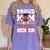 Proud Mom Of a Football Senior 2026 Graduation Gifts Women's Comfort Colors T-Shirt Violet