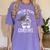 Proud Mom Of A Graduate Graduation Mama Mother Women's Comfort Colors T-Shirt Violet