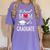 Proud Mom Of A High School Graduation Senior Mom Shirt Women's Comfort Colors T-Shirt Violet
