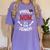 Proud Mom Mother Of a 2019 Graduate TShirt Graduation Women's Comfort Colors T-Shirt Violet