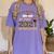Proud Mom Of Two 2021 Graduates Twin Mama Graduation Leopard Women's Comfort Colors T-Shirt Violet
