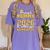 Proud Mommy Of A 2026 College Graduate Shirt Graduation Women's Comfort Colors T-Shirt Violet