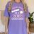 Proud Nana Of a 2018 Graduate Grandmother Graduation Women's Comfort Colors T-Shirt Violet