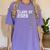 Proud Nanny Of A 2026 Graduate Grad Senior Graduation Women's Comfort Colors T-Shirt Violet