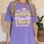 Proud Niece Of 5th Grade Graduate 2024 Elementary Graduation Women's Comfort Colors T-Shirt Violet