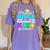 Proud Niece Of Kindergarten Graduate 2024 Graduation Niece Women's Comfort Colors T-Shirt Violet