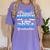 Proud Niece Of Two 2024 Graduate Class 2024 Graduation Women's Comfort Colors T-Shirt Violet