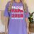 Proud Papa Of A Class Of 2018 Graduate Shirt Graduation Women's Comfort Colors T-Shirt Violet