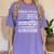 Proud Police Academy Survivor Graduation Women's Comfort Colors T-Shirt Violet