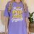 Proud Pop Of A 2026 Graduate Class Of 2026 Graduation Women's Comfort Colors T-Shirt Violet