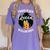 Proud Queen PhD Doctorate Degree Graduation Woman Girl Women's Comfort Colors T-Shirt Violet