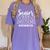 Proud Senior Mum Class Of 2026 Graduation 2026 Senior Mum Women's Comfort Colors T-Shirt Violet