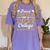Proud Sister 2022 College Graduate Shirt Sibling Graduation Women's Comfort Colors T-Shirt Violet