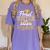 Proud Sister Of 2026 Graduate College Graduation Hat Party Women's Comfort Colors T-Shirt Violet