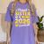 Proud Sister Of A 2026 Graduate Senior Class Graduation Women's Comfort Colors T-Shirt Violet