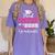 Proud Sister Of 5th Grade Graduate 2025 Family Graduation Women's Comfort Colors T-Shirt Violet