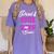 Proud SISTER Of A Class 2019 Senior Tshirt Graduation Women's Comfort Colors T-Shirt Violet