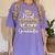 Proud Sister Of Two 2025 Graduates Graduation Family Women's Comfort Colors T-Shirt Violet