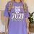 Proud Son Of A 2021 Graduate Graduation Clothes MBA PhD Women's Comfort Colors T-Shirt Violet