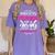 Proud Step Mom Of 2019 Graduate Class 2019 Tshirt Graduation Women's Comfort Colors T-Shirt Violet