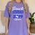 Proud STEPDAD Of A Class 2019 Senior Tshirt Graduation Women's Comfort Colors T-Shirt Violet
