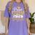 Proud Stepdad Of a Class Of 2026 Graduate Senior Graduation Women's Comfort Colors T-Shirt Violet