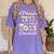 Proud Titi Of a 2023 Graduate Class Of 2023 Graduation Women's Comfort Colors T-Shirt Violet