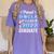 Proud Uncle Of A Class Of 2022 Graduate 22 Senior Graduation Women's Comfort Colors T-Shirt Violet