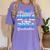 Proud Uncle Of Two 2024 Graduate Class 2024 Graduation Women's Comfort Colors T-Shirt Violet