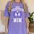Proud Valedictorian Mom Graduation Grad Mom Class Of 2025 Women's Comfort Colors T-Shirt Violet