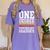 Psychology Graduation Shirt Hotter By One Degree University Women's Comfort Colors T-Shirt Violet