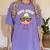 Psychology Major PsyD PhD 2024 Dopamine Graduation Women's Comfort Colors T-Shirt Violet