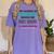 Qualified Psychologist PhD PsyD Shirt Graduation Women's Comfort Colors T-Shirt Violet
