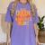 Queen Associate Degree Afrocentric Graduation T Shirt Women's Comfort Colors T-Shirt Violet