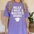 Relax I Have a Master's Degree Graduation Women's Comfort Colors T-Shirt Violet