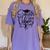 That Says Senior Vibes Graduation Diploma School Spirit Women's Comfort Colors T-Shirt Violet
